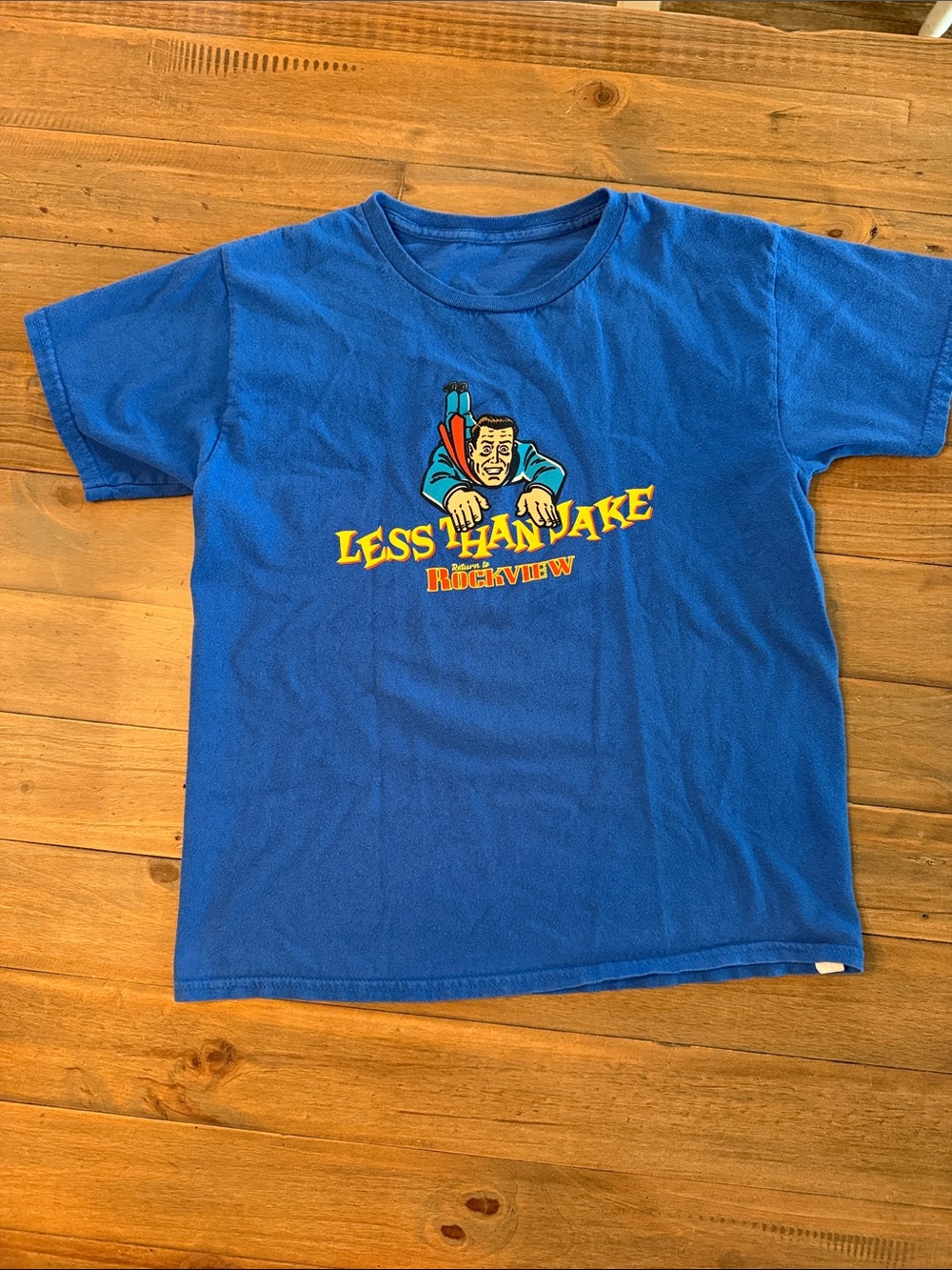 Kids' Royal Blue Graphic Tee